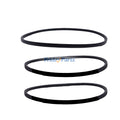 Rotary Belt Set Precision Power Transmission for Ariens Snowblower Nylon Rubber Fiber Replaces OEM 07200431 07200111