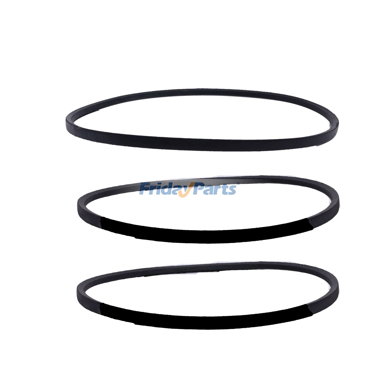 Rotary Belt Set Precision Power Transmission for Ariens Snowblower Nylon Rubber Fiber Replaces OEM 07200431 07200111
