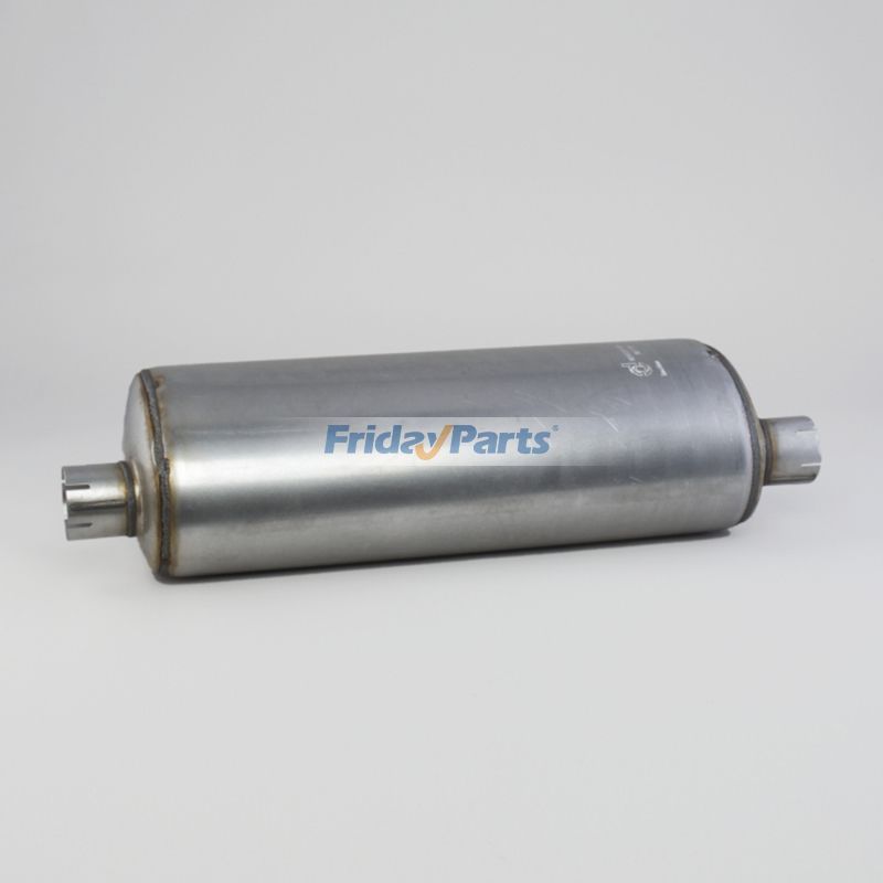 Round Muffler E32841 for CASE Wheel Loader W18 W20