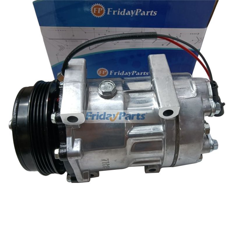 7H15SHD A/C Compressor 87802912 for CASE Tractor PUMA 115 125 140 155 MAXXUM 125 100 110 120 130 115 140 MXU100 MXU110 MXU115 MXU125