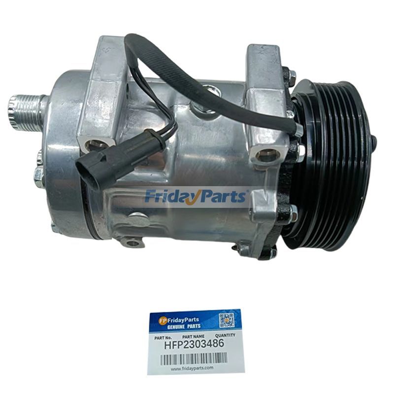 SD7H15 A/C Compressor 47358876 for CASE Tractor FARMALL 110U 115U 105U 100C 120C 120U 90C 110C