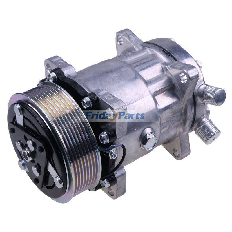 SD7H15 SL7H15 A/C Compressor 82016158 for CASE Tractor MXM120 MXM130 MXM140 MXM155 MXM175 MXM190
