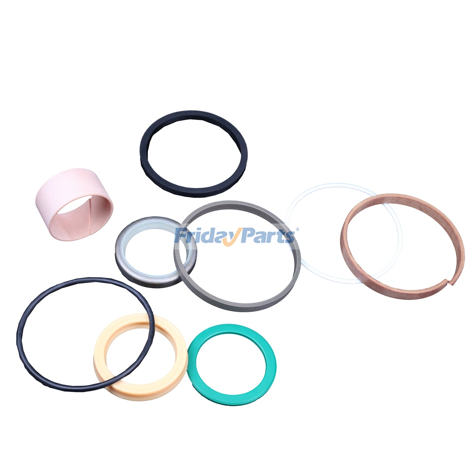Hydraulic Cylinder Seal Kit G110621 1543266C1 for CASE Loader 26D 480F 580K 650H 590 821C Tractor 550H 650G 750H 850G 850H Dozer 650L 750L 850L