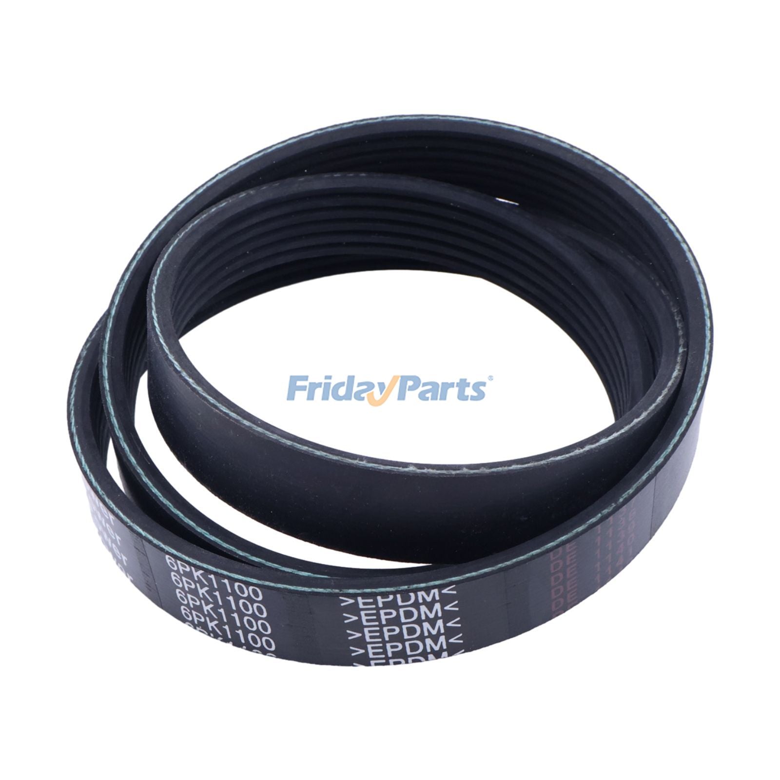Serpentine Belt 6PK1100 for Audi Q5 A4 Allroad A5 A6 Mercury Topaz Volkswagen Passat Jetta Beetle 1988-2020