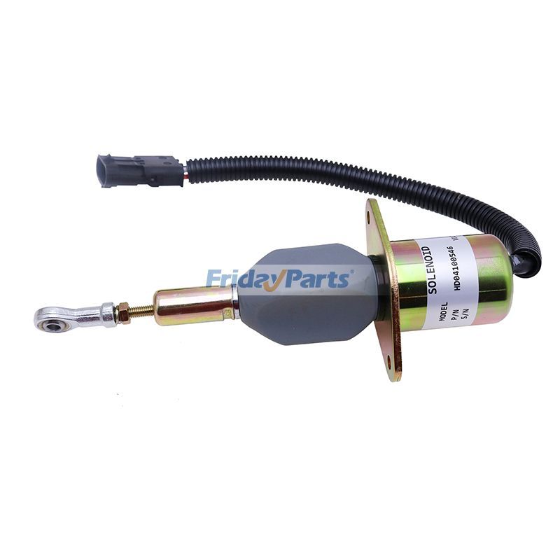 12V Fuel Shutoff Stop 87420950 J930233 for CASE Engine 6831T Tractor 7210 7230 8910 8920 8950 9310 MX180 MX200 MX220
