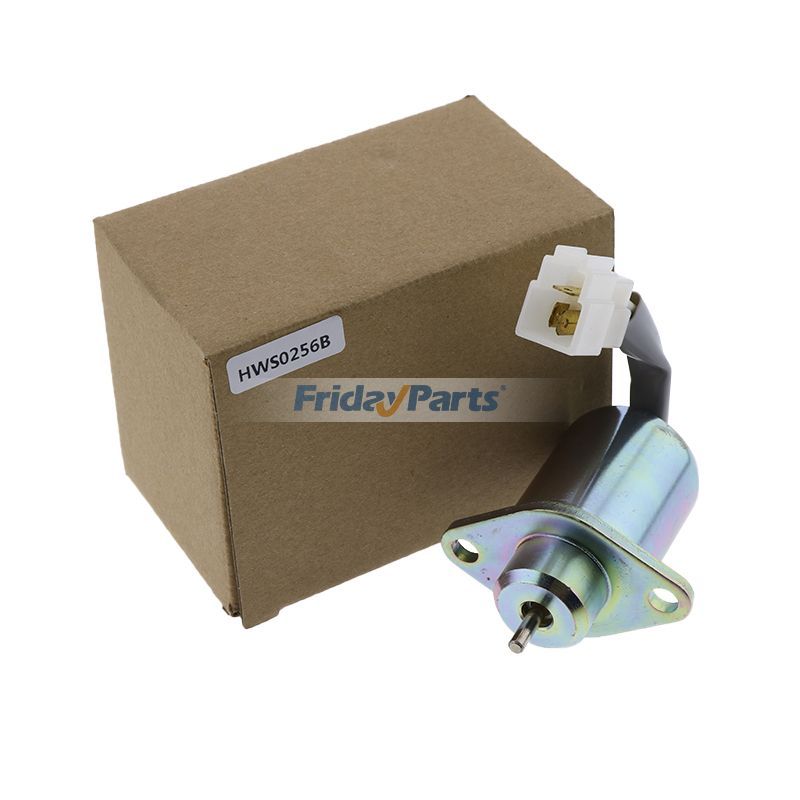 12V Shutdown Solenoid 6684035 6680532 6962165 for Kubota Engine D1105T Bobcat Backhoe Loader BL275 B100 B200 B250