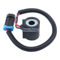 12V Solenoid Valve Coil 6309311 6671025 for Bobcat Loader A220 A300 A770 T110 T140 T180 T190 T200 T250 T300 T320