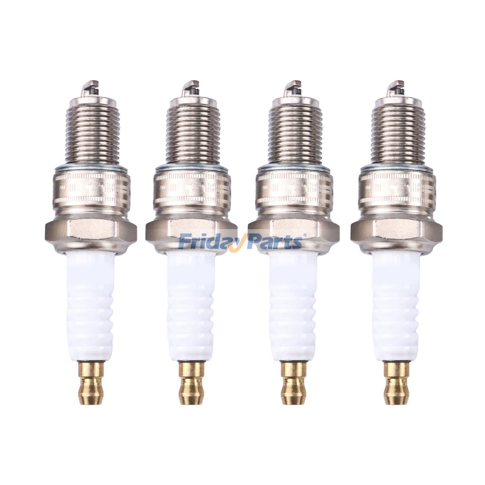 4 Pieces Spark Plug M805853 for John Deere Tractor 737 757 797 GX335 X305R Z920R Z925A Z930A