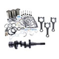 Standard Overhaul Rebuild Kit & Crankshaft & Connecting Rod for Kubota Engine D750 D750B D750-B