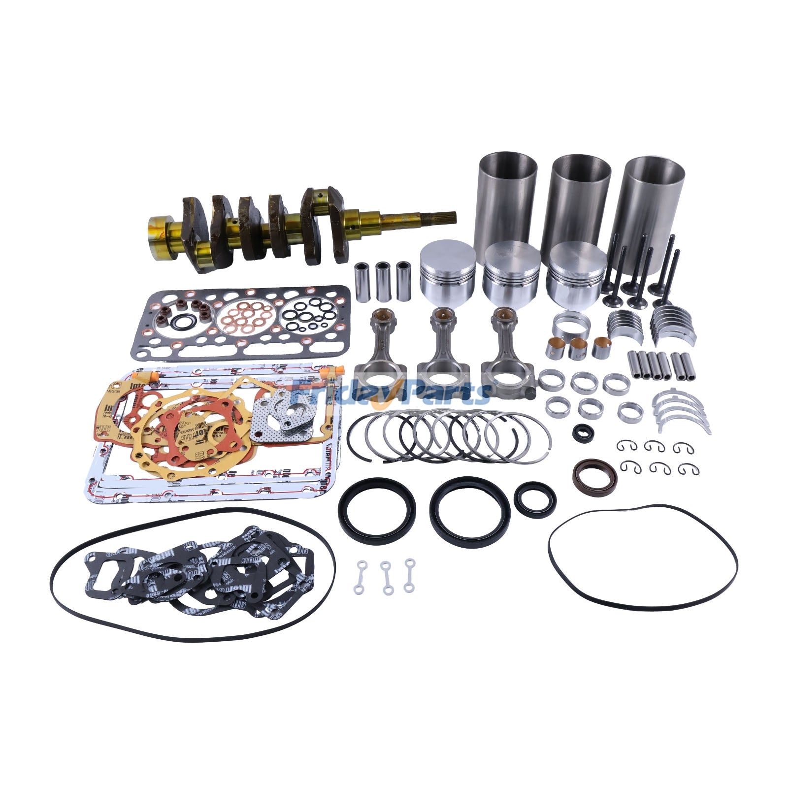 Standard Overhaul Rebuild Kit & Crankshaft & Connecting Rod for Kubota Engine D950