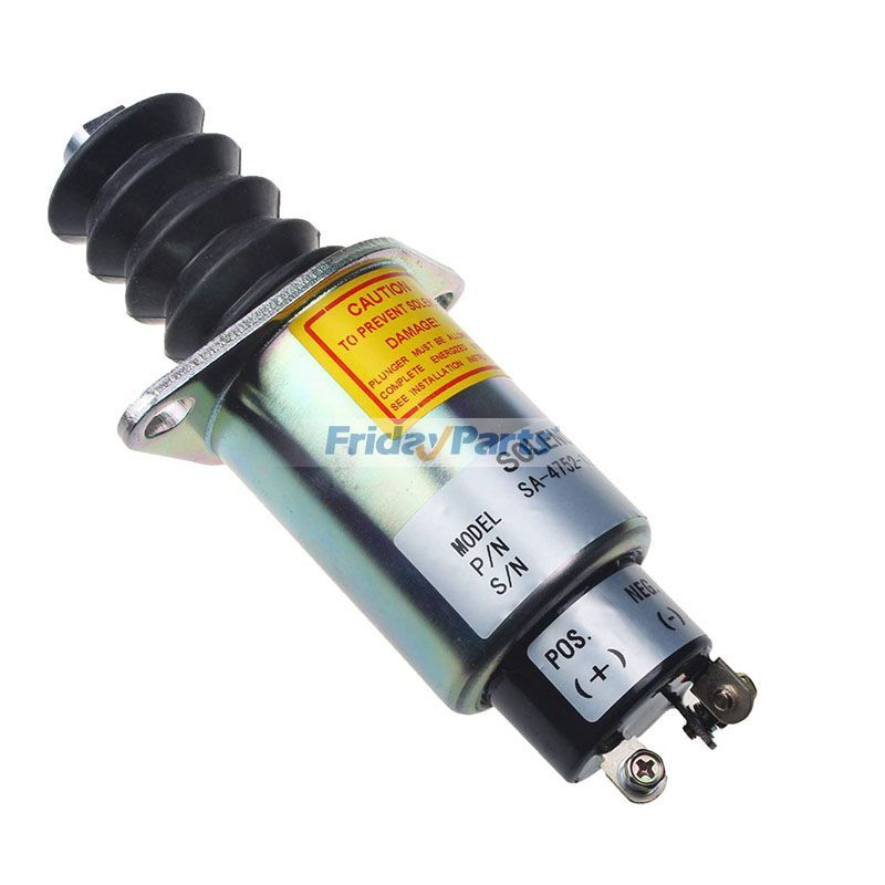 Stop Solenoid 12V 05712910 for Bomag BW190AD-4 BW213D-4 BW161AC-4 BW161AC-4 BW80