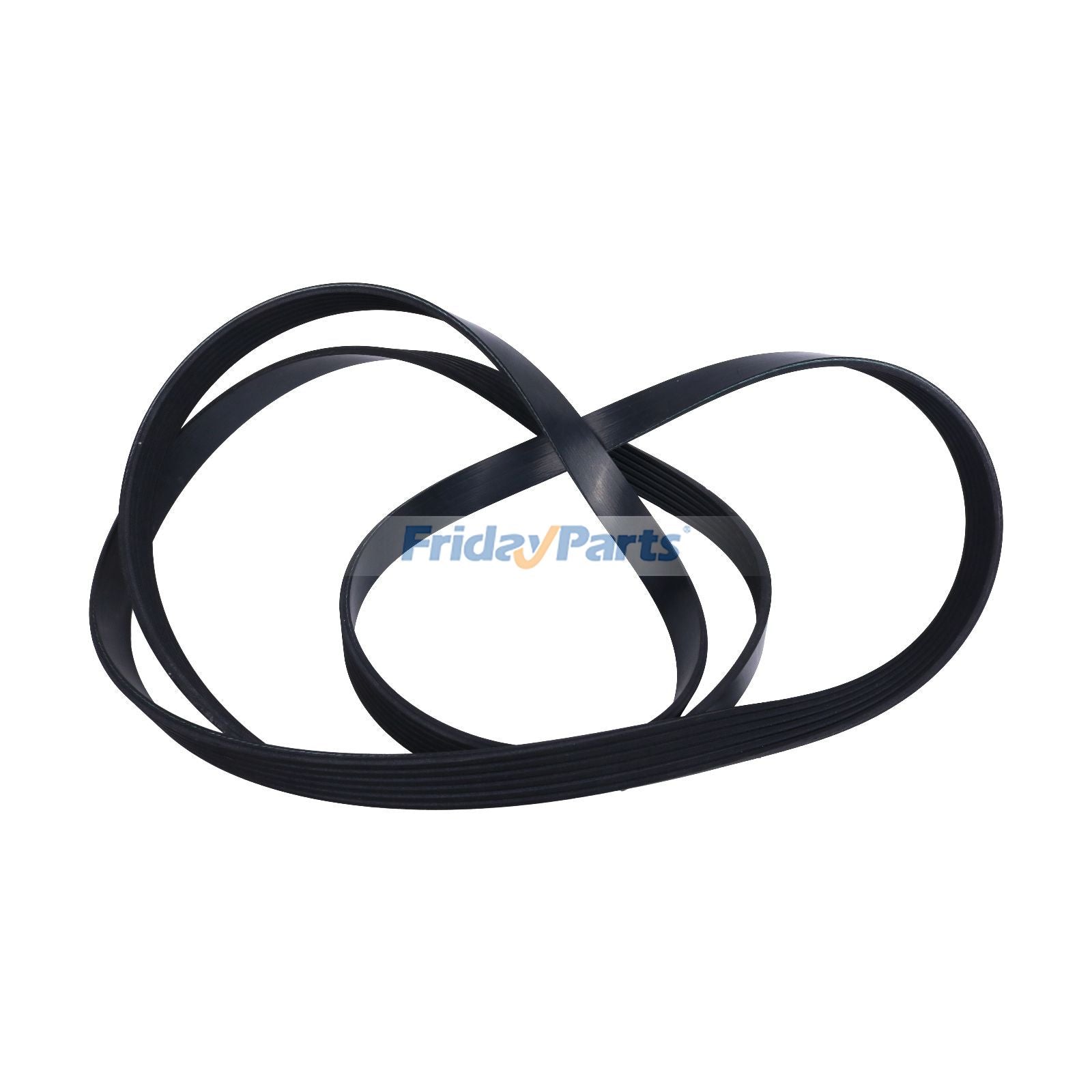 Temperature-Resistant Compound Multi-Ribbed Belt for Volvo Engine 4.3 5.0 John Deere Tractor 220 4120 EPDM Polyester Thread Replaces OEM 21399021 R515222 12560405 6PK2360