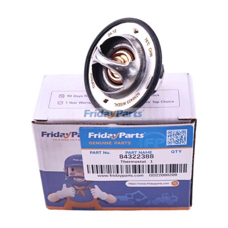 Thermostat 84322388 for Case IH Sprayer PATRIOT2250 PATRIOT3240 PATRIOT3340