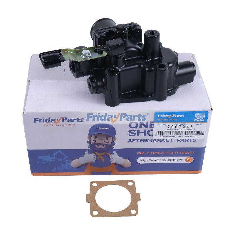 Thermostat Assembly 7007245 Replacement for Bobcat Excavator E55W E60 E80
