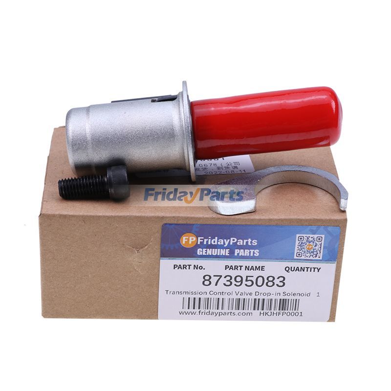 12V Transmission Control Valve Drop-in Solenoid 87395083 for CASE Telehandler TX945 TX1055 TX842 TX742
