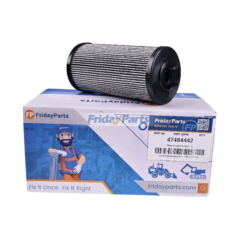 Transmission Filter 47484442 for New Holland Backhoe Loader B75D B80C CASE 570T 570ST 575N 575SV 770