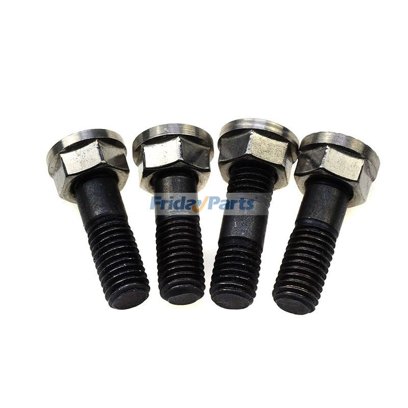 4 Pieces Turbo Mounting Stud and Nut Kit 3818823 3818824 for Cummins Engine 4BT 6BT 6CT B5.9 B6.7 ISBE ISB5.9 ISC8.3 ISL8.9 L10 N14 Dodge 5.9L 89-07
