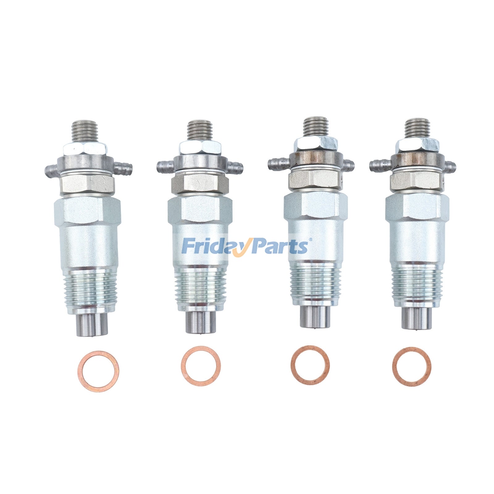 4Pcs Fuel Injector 503116 110946A1 1959384C1 for Kubota V1902-B Engine New Holland L555 L455 L553 L454 CASE 1818 1825 Skid Steer Loader