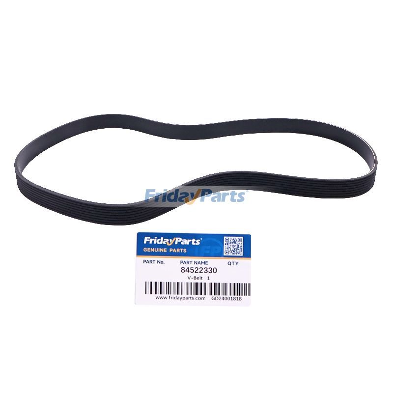 V-Belt 84522330 for CASE 580SN 580N 586H 570NXT 588H 590SN New Holland U80C