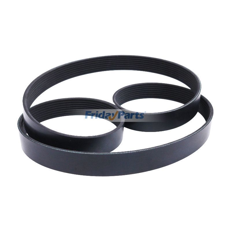 Fan Belt J911559 J902309 J903099 for CASE Loader 40XT 70XT 75XT 85XT 90XT 95XT 1840 1845C 580SK 590 Tractor 650G 850G 1896 2096 1150E