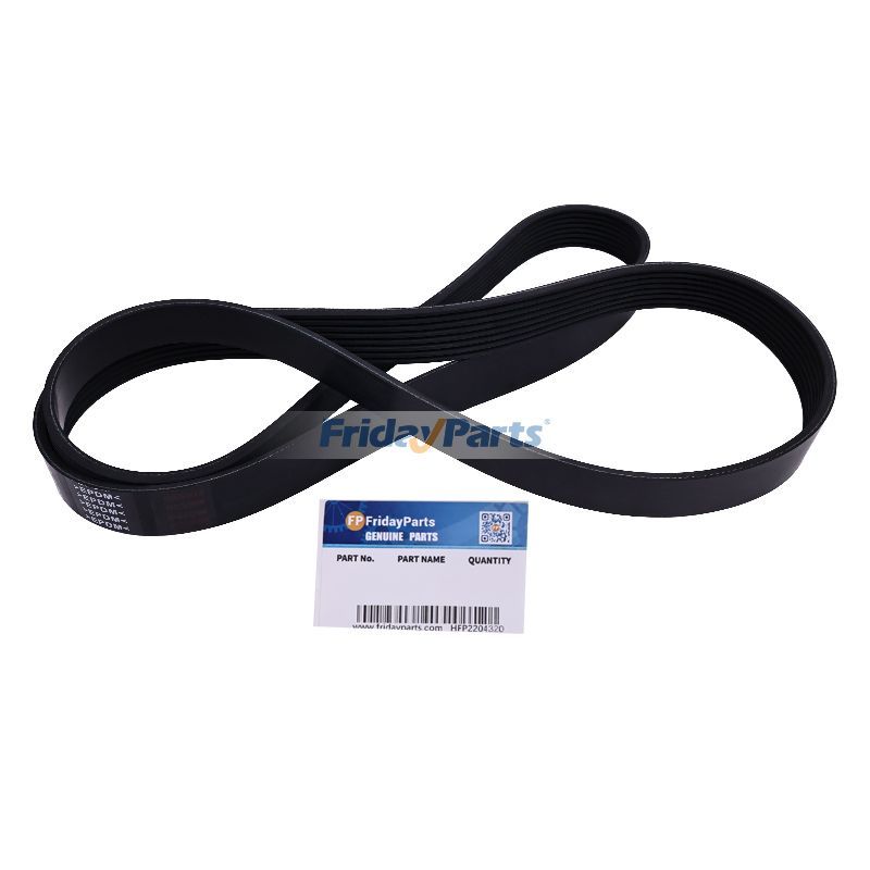V-Ribbed Alternator Belt 8PK1688 for Freightliner Truck M2-106