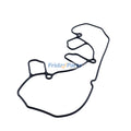 Valve Chamber Cover Gasket B319608033 for CASE Excavator CX19D CX20D CX25