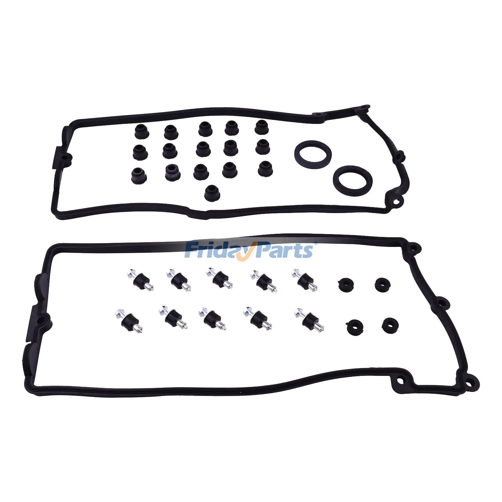 Valve Cover Gasket Bolt Seal Kit 11127513194 for BMW 745Li 750i 645Ci 550i 650i 545i X5 Alpina B7 2002-2010 4.4L 4.8L