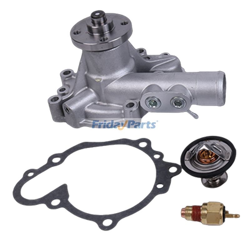Water Pump 129907-42000 & Thermostat 121850-49810 & Sensor 121250-44901 for Yanmar Engine 4TNV94L 4TNV98 4TNV98T