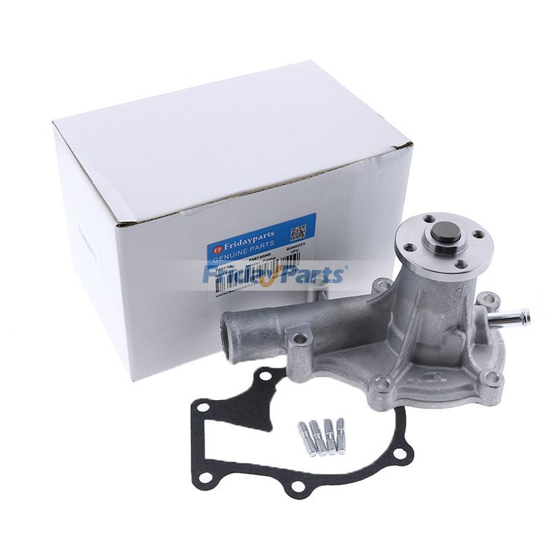 Water Pump with Gasket 6672429 6680278 for Kubota D1005 D1105 V1505 Bobcat 463 553 S100 S70 B100 B200 B250 BL275 425 428 E25 E26