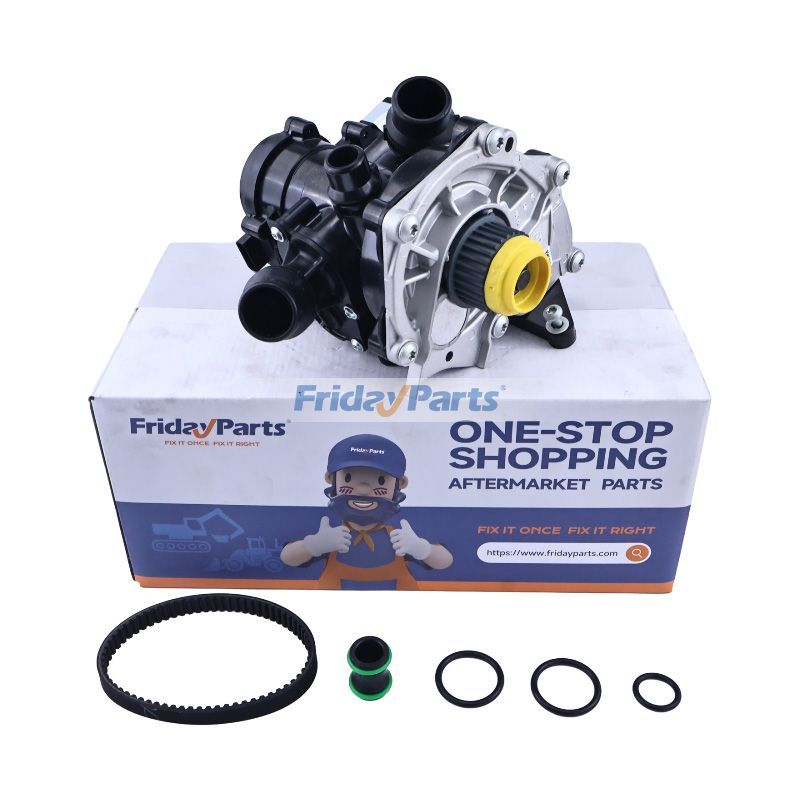 Water Pump Thermostat Housing Assembly 06L121111 for Volkswagen Atlas Beetle Passat Audi A3 A4 Q3 Q5