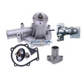 Water Pump with Thermostat Cover Kit 25-33024-00SV 25-39236-01 25-37558-00 for Kubota D1105 Carrier CT3.69 Engine