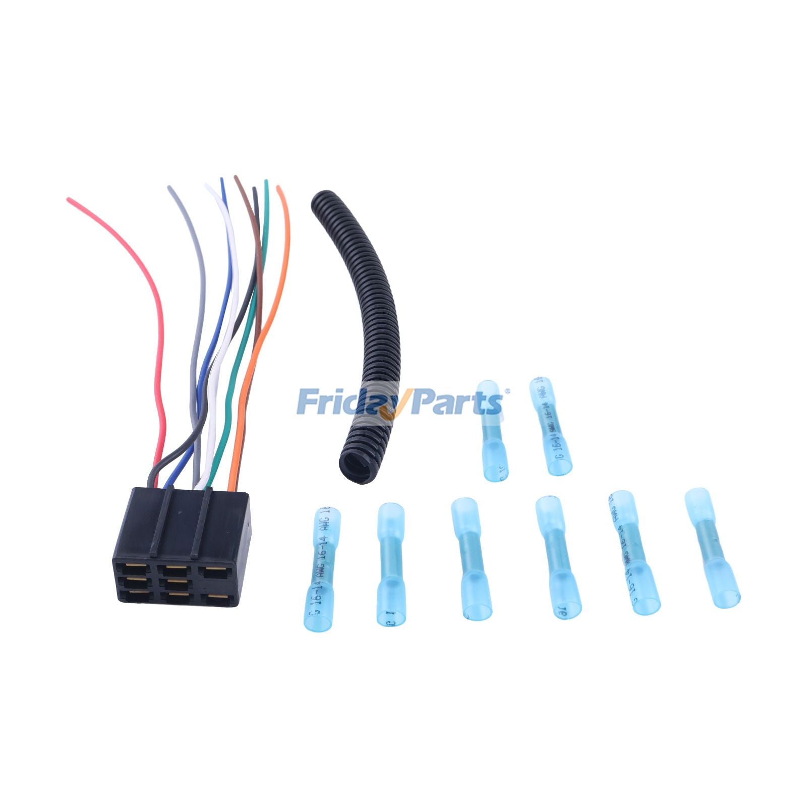 Wire Harness Repair Kit M117518 for John Deere Engine 3029 4045 6068 Mower Z225 Z235 Z245 Z255 Z425 Z435 Z445 Z465 Z515E Tractor 3025E 3038E 3039R 4044M 4044R 4052M 4052R 5065E