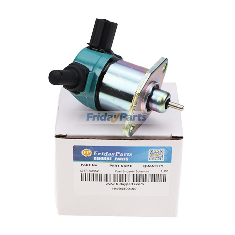 12V Electromagnet Stop Solenoid XJBR-02462 for CASE Mini Crawler Excavator CX26C