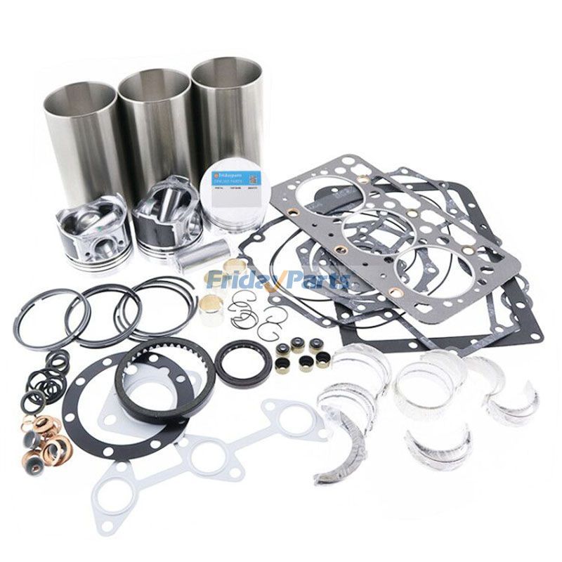 Overhaul Rebuild Kit for Yanmar Engine 3TNV88 CASE Excavator CX31 CX31B CX36 CX36B