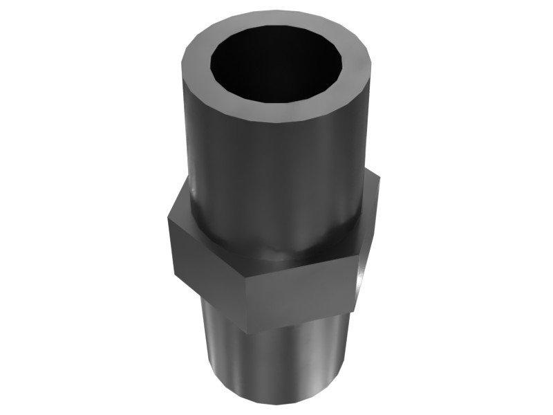 002-6454 1/2-14" NPTF Straight Adapter