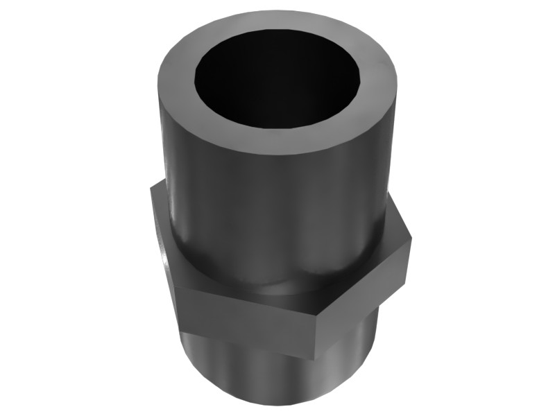 009-4440 Hex Head Flare Straight Cooling Adapter