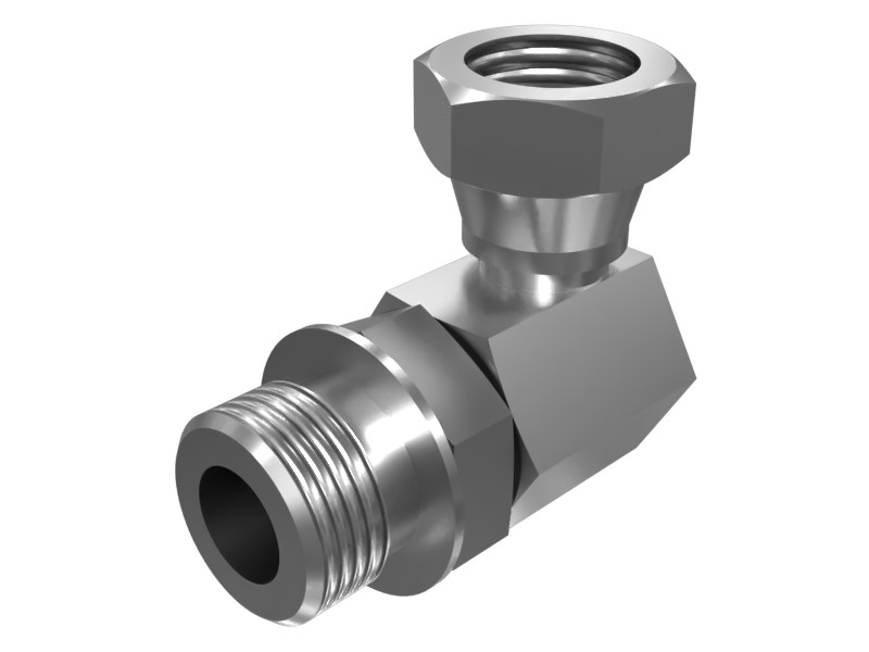 030-7977 1/2-14 Thread 90° Elbow Adapter