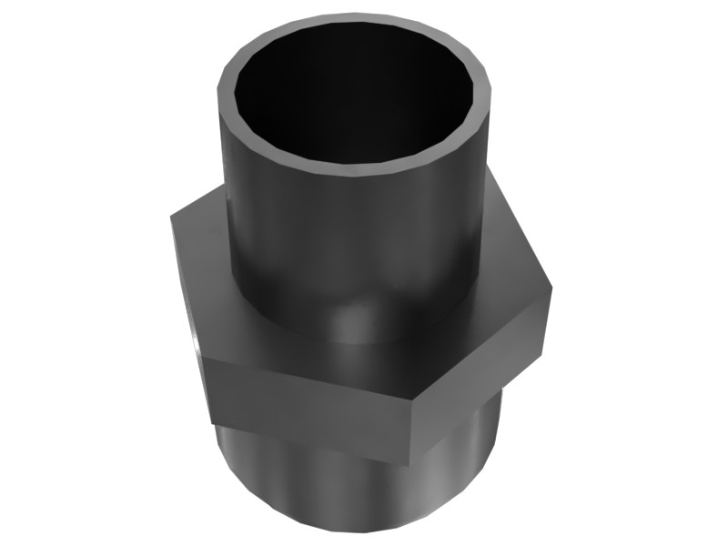 030-8307 1 5/16" X 3/4" Straight Adapter