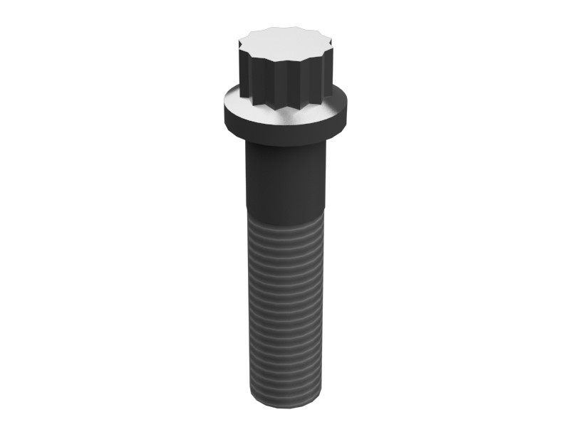 031-1382 5/8-11 Thread 12-Point Head Bolt