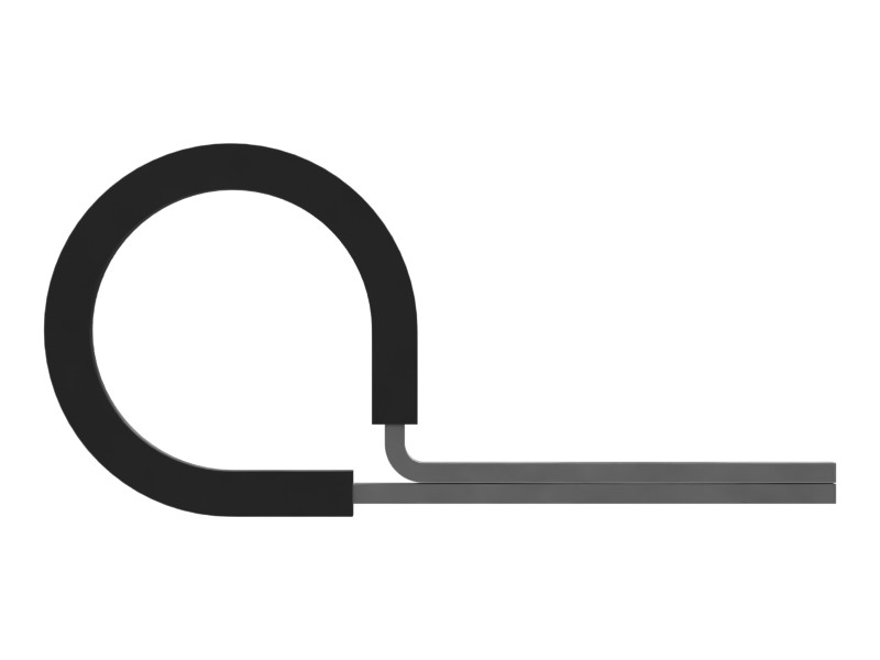 067-2551 17.46 mm Diameter Single Tube P-Clamp - image 2
