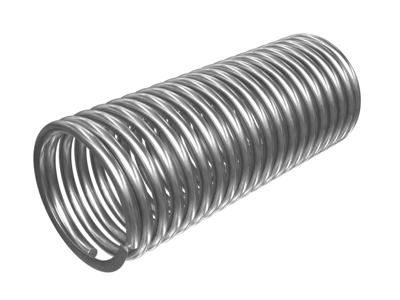 087-5166 45.72 mm Wire Diameter Compression Spring