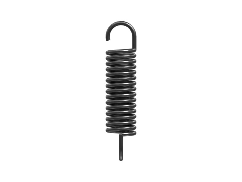 090-8612 4 mm Wire Diameter Extension Spring - image 4