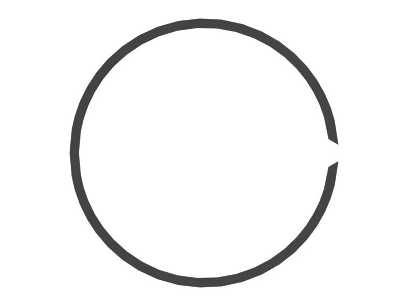 093-1729 91.3 mm ID Retaining Ring - image 3