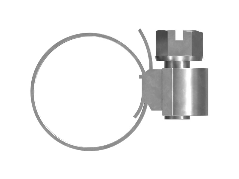 095-1390 39 mm Diameter Smoke Removal Hose Clamp - image 3