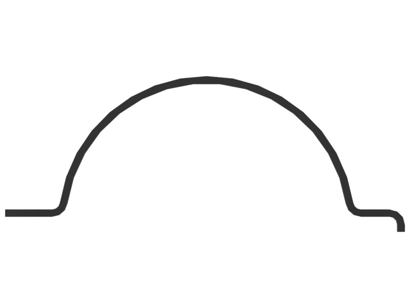 099-6025 4 mm Thick Cylinder Tube Support - image 4
