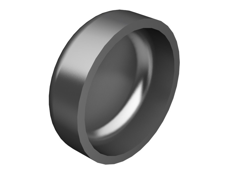 0L-1022 16.84 mm OD Non-Threaded Cup Plug