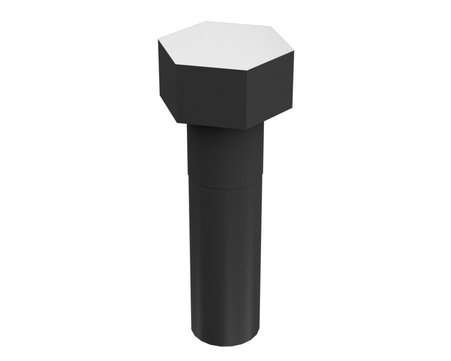 0S-1584 1/2-20" Thread Steel Hex Head Bolt