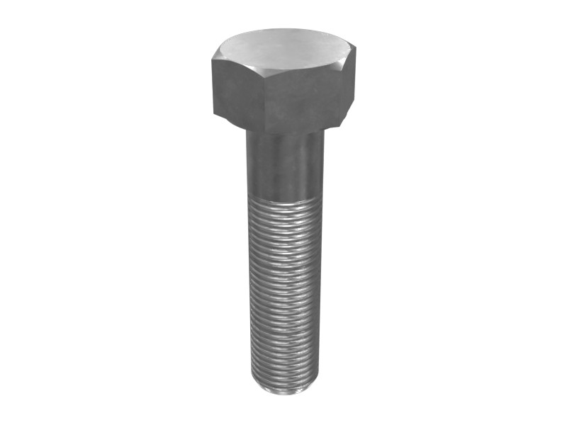 0S-1591 3/8-16" Thread Steel Hex Head Bolt