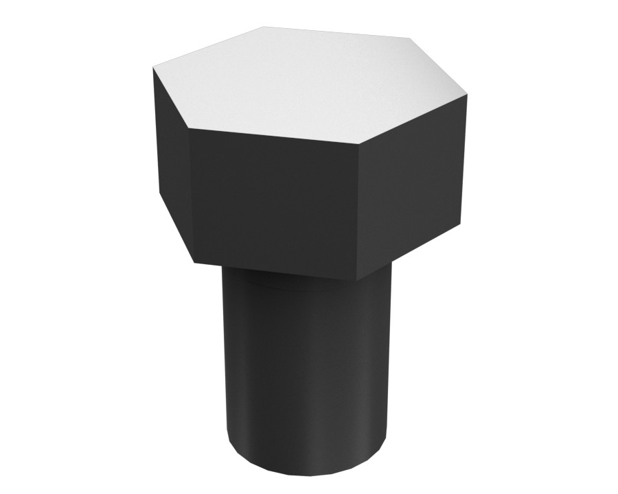 0S-1620 1/2-13" Thread Hex Head Bolt