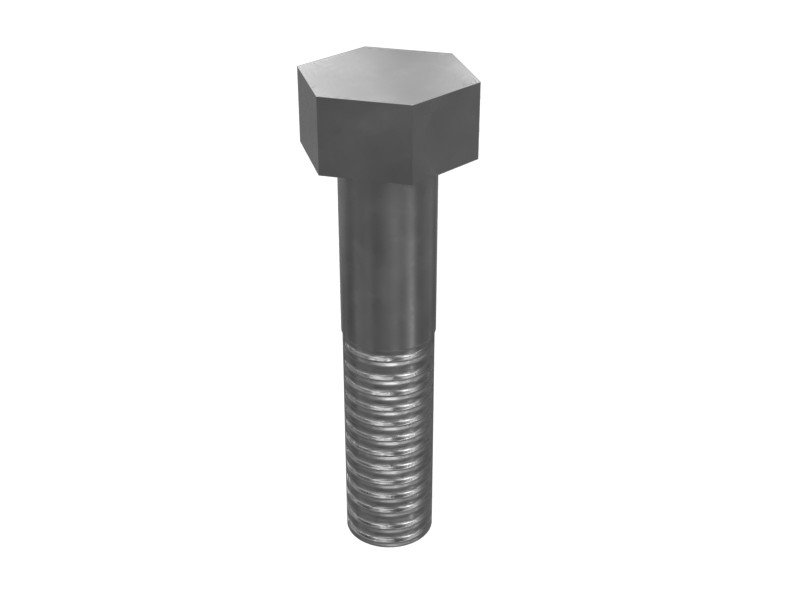 0T-0319 7/16"-14 x 2" Hex Head Bolt
